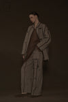 Mutedance 24 Autumn and Winter Sheep Wool Pants MD-MD24FW69-BROWN